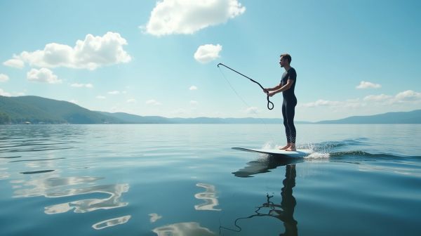 Le foil électrique : la sensation de voler sur l'eau, expliquée